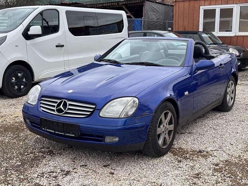 Gebraucht Mercedes SLK200 136 PS (100 kW) 1998 Blau Cabrio