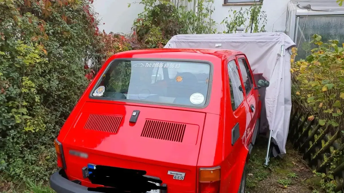 Gebraucht Fiat 126 23 PS (16 kW) 1980 Rot Kleinwagen