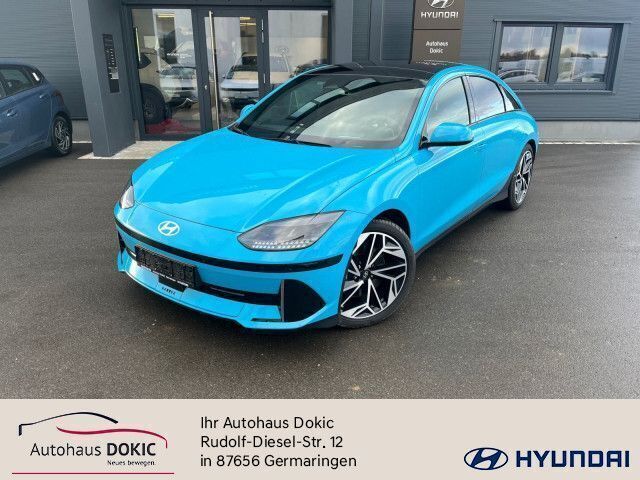 Blau Gebraucht 2024 Hyundai Ioniq 6 Techniq Limousine | 43.990 € (Etwas zu teuer) - Bild 1/4