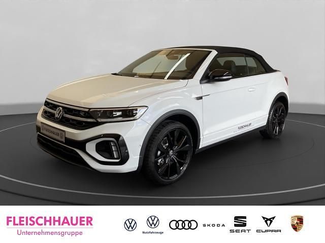 Weiss Gebraucht 2025 VW T-Roc Cabriolet R-line Cabrio | 44.890 € - Bild 1/4