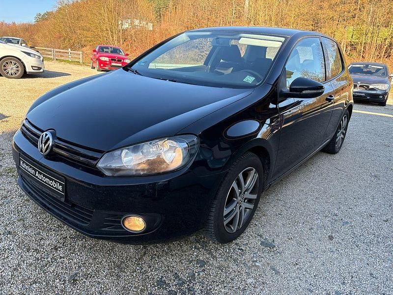 Gebraucht VW Golf VI Trendline 80 PS (58 kW) 2009 Schwarz Kleinwagen