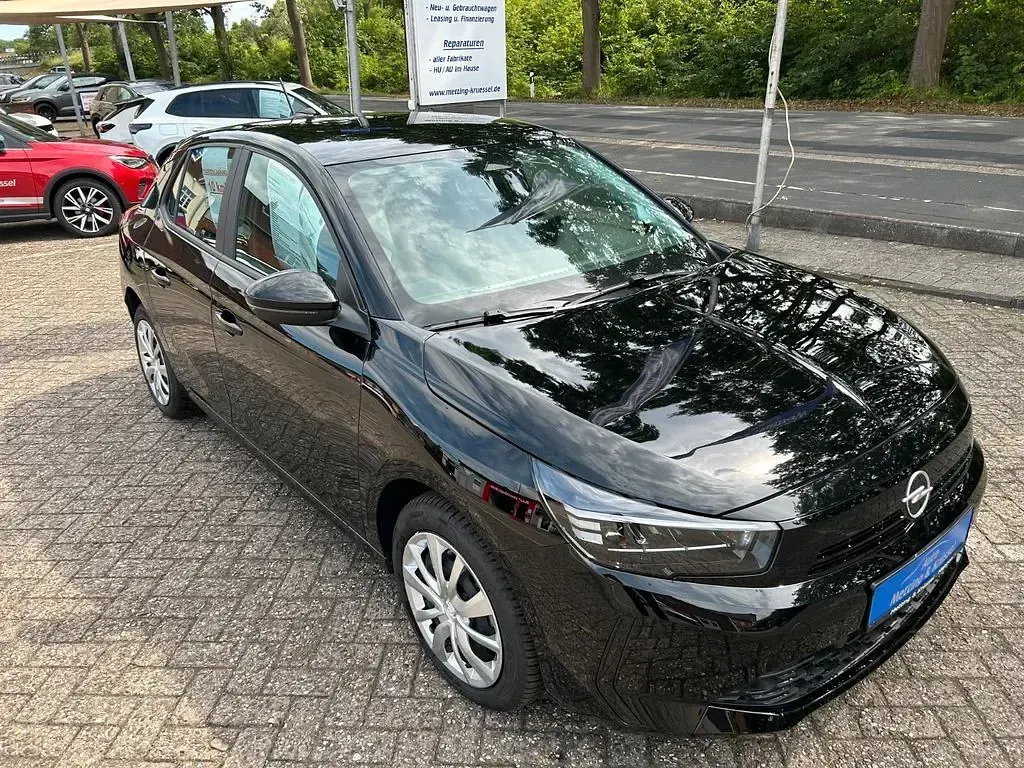Neu Opel Corsa Edition 101 PS (74 kW) 2025 Schwarz Limousine