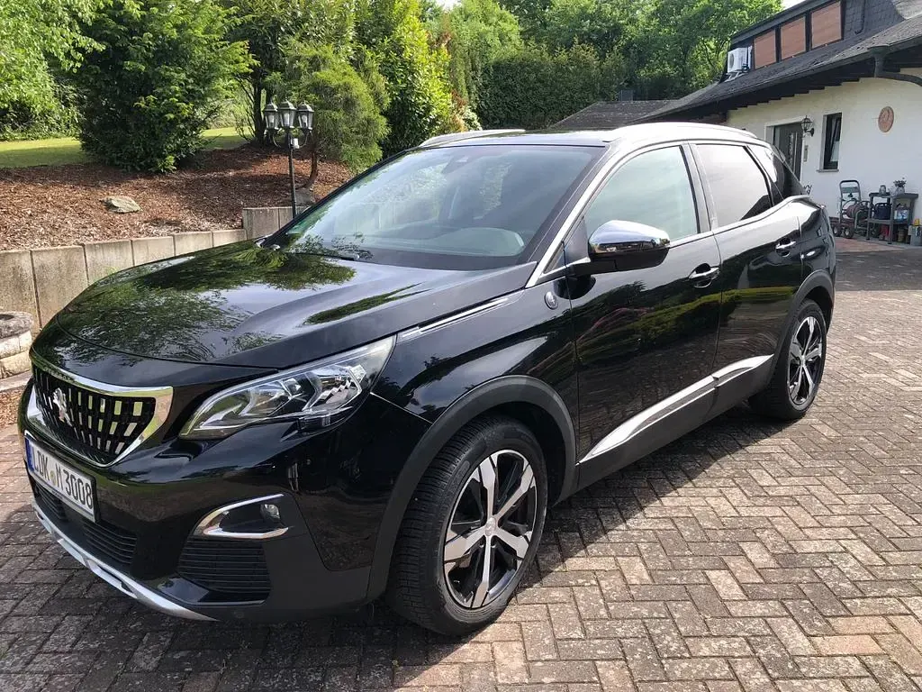 Gebraucht Peugeot 3008 Crossway 131 PS (96 kW) 2018 Schwarz SUV