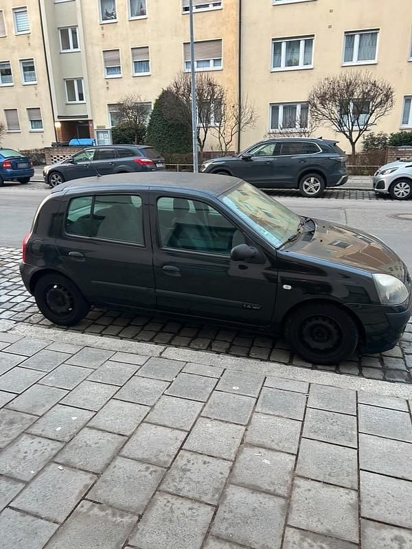 Gebraucht Renault Clio II 2005 Schwarz Kleinwagen
