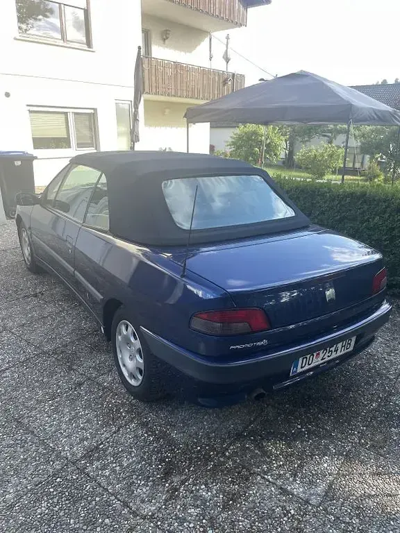 Gebraucht Peugeot 306 Cabriolet 88 PS (64 kW) 1999 Blau Cabrio