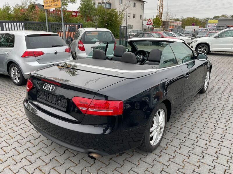 Gebraucht Audi A5 Cabriolet S-Line 211 PS (155 kW) 2010 Schwarz Cabrio