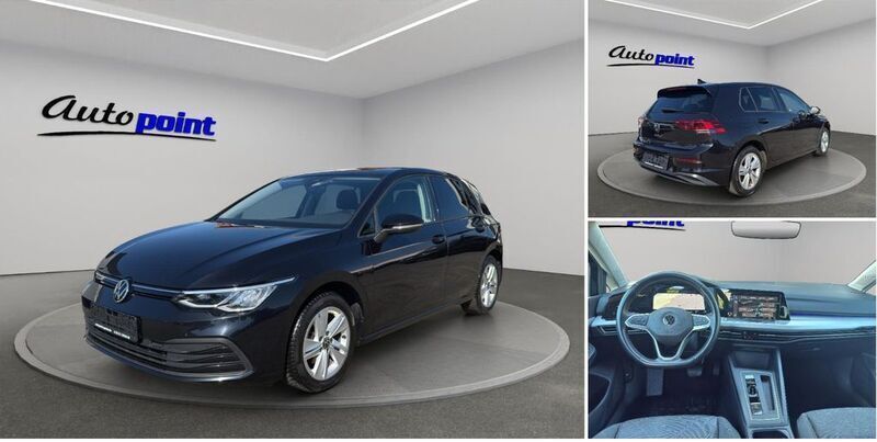 Schwarz Gebraucht 2020 VW Golf VIII Life Limousine | 18.450 € (Fairer Preis) - Bild 1/4
