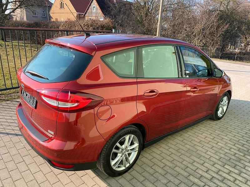 Gebraucht Ford C-MAX Business Edition 125 PS (91 kW) 2016 Cranberryrot metallic Van / Kleinbus