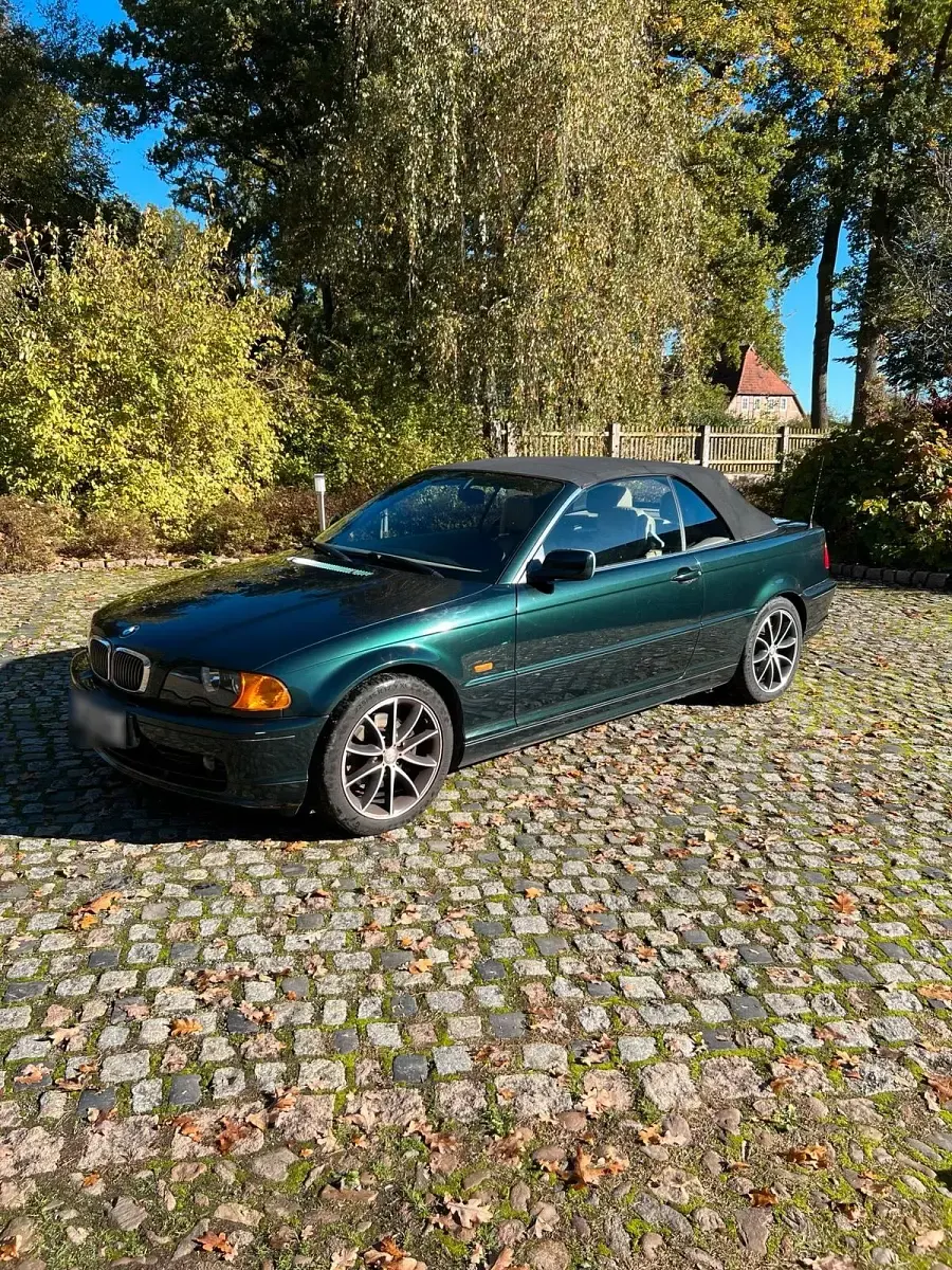 Gebraucht BMW 320 Cabriolet 170 PS (125 kW) 2002 Grün Cabrio