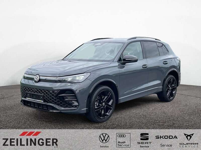 Grau Gebraucht 2024 VW Tiguan R-line SUV | 47.295 € (Superpreis) - Bild 1/4