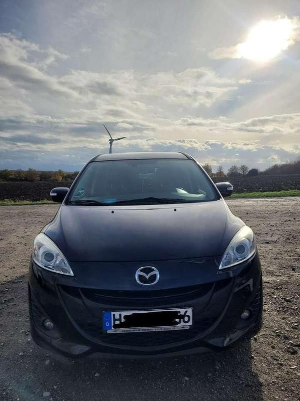 Gebraucht Mazda 5 Prime-Line 116 PS (85 kW) 2014 Schwarz Van / Kleinbus