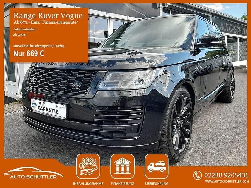 Schwarz Gebraucht 2019 Land Rover Range Rover Autobiography SUV | 62.900 € (Guter Preis) - Bild 1/4