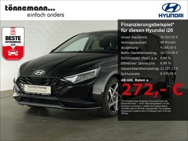 Schwarz Gebraucht 2024 Hyundai i20 Prime Kleinwagen | 21.924 € (Etwas zu teuer) - Bild 1/4