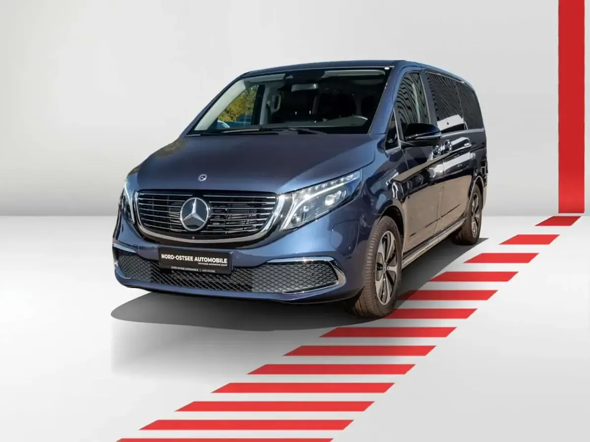Gebraucht Mercedes EQV300 Avantgarde 150 kW (204 PS) 2024 Sodalithblau met. Van / Kleinbus
