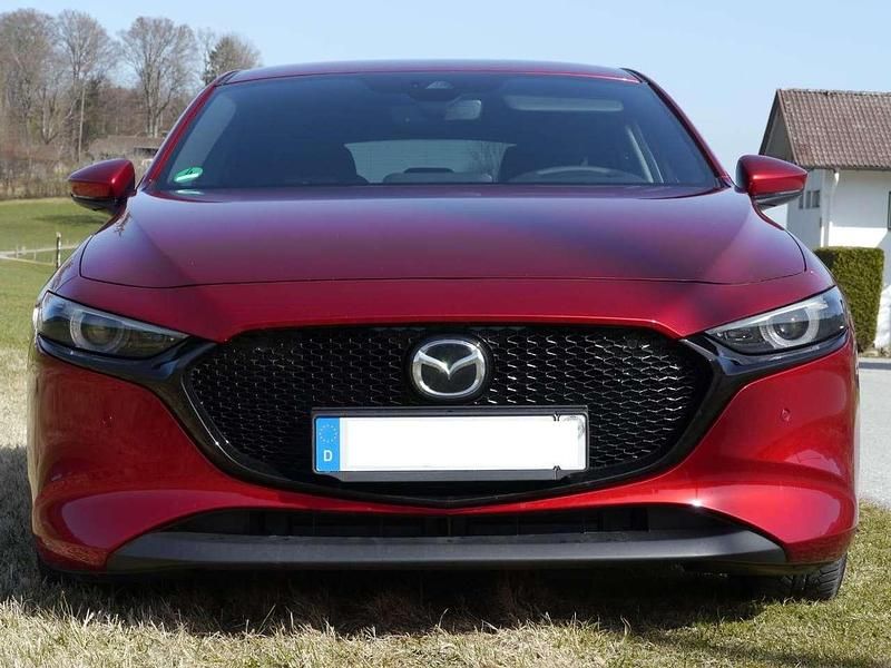 Gebraucht Mazda 3 Selection 179 PS (131 kW) 2020 Rot Limousine