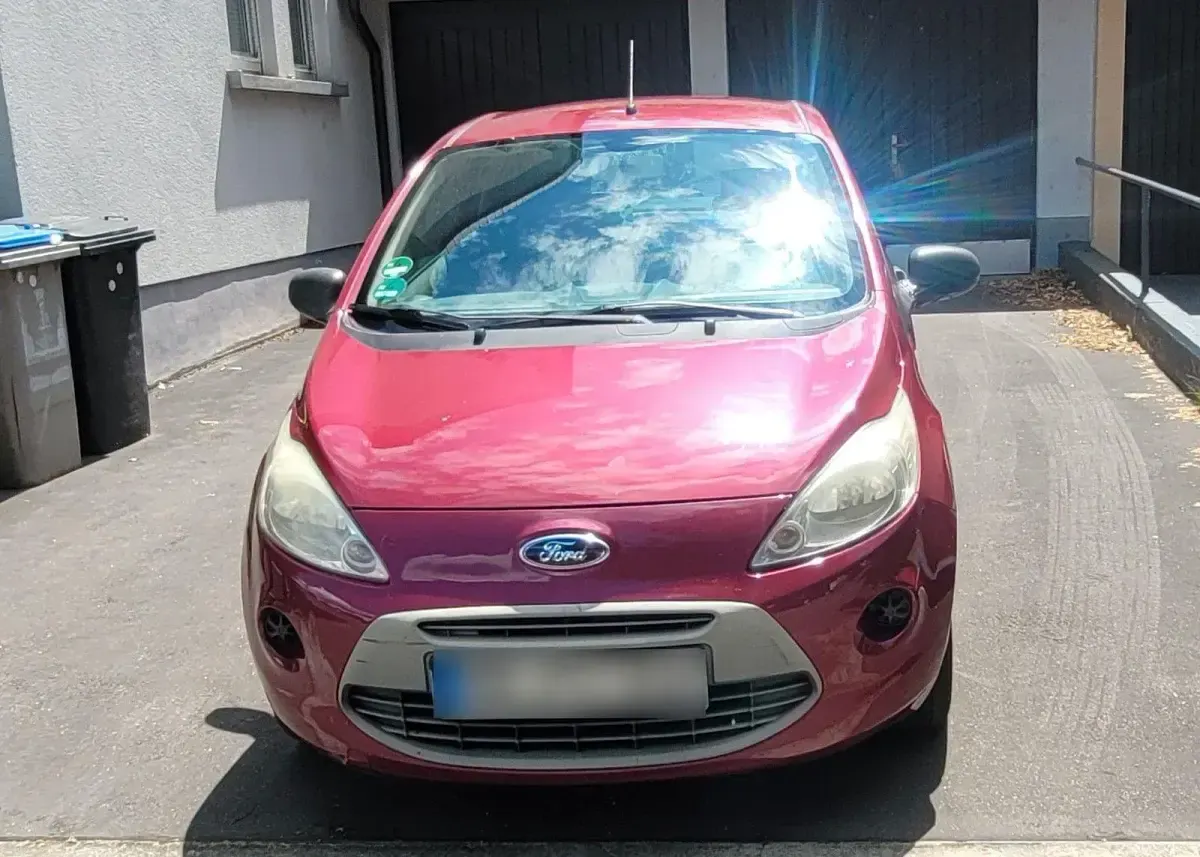 Gebraucht Ford Ka 69 PS (50 kW) 2009 Rot Kleinwagen