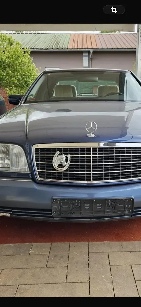 Gebraucht Mercedes S300 1991 Blau Limousine