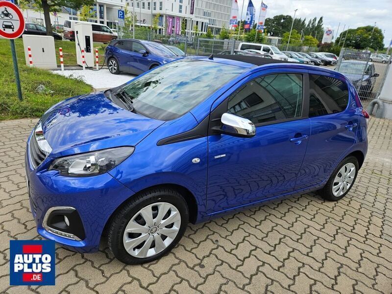 Blau Gebraucht 2019 Peugeot 108 Active Kleinwagen | 7.699 € (Fairer Preis) - Bild 1/4