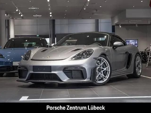 Silber Gebraucht 2025 Porsche 718 Spyder Cabrio | 158.390 € (Fairer Preis) - Bild 1/1