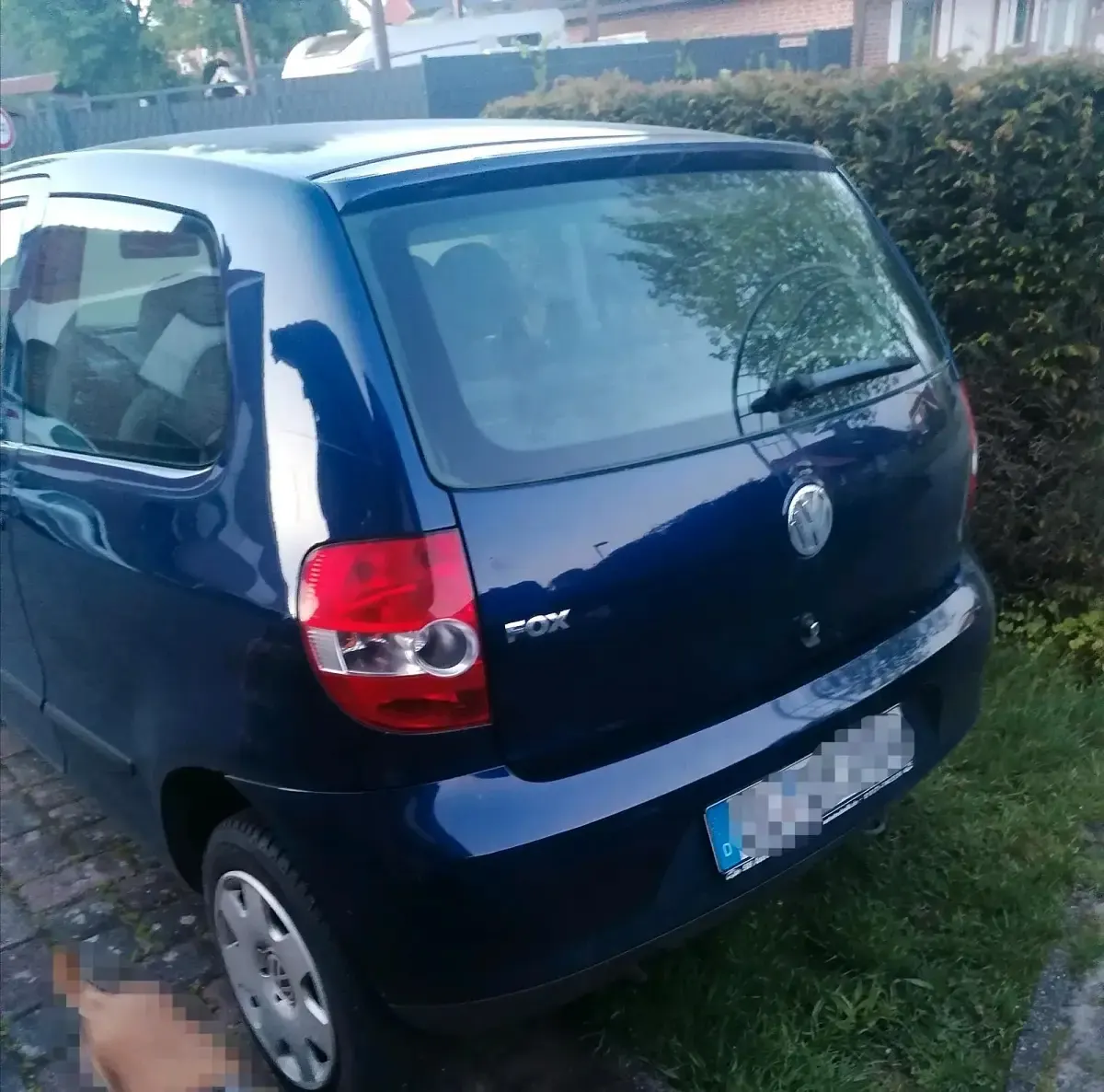 Gebraucht VW Fox 70 PS (51 kW) 2007 Blau Kleinwagen