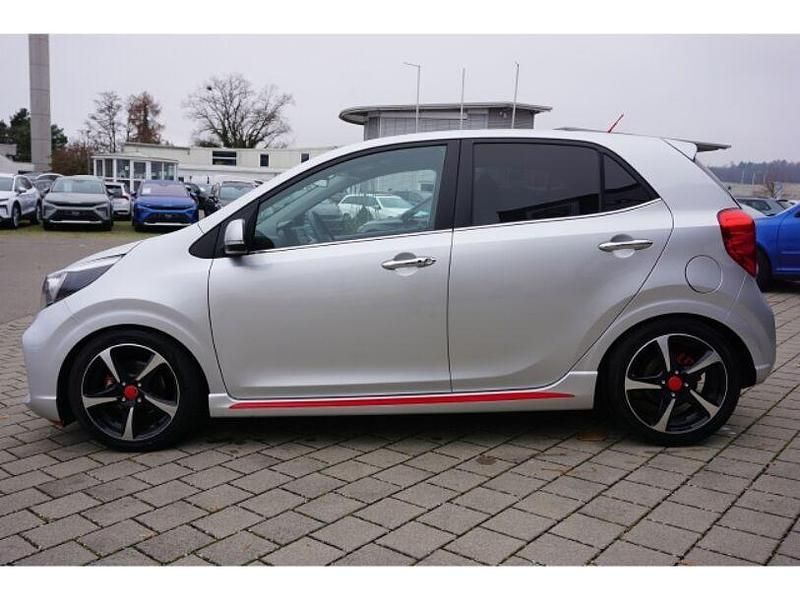Gebraucht Kia Picanto GT-Line 84 PS (61 kW) 2018 Sparklingsilber metallic Kleinwagen