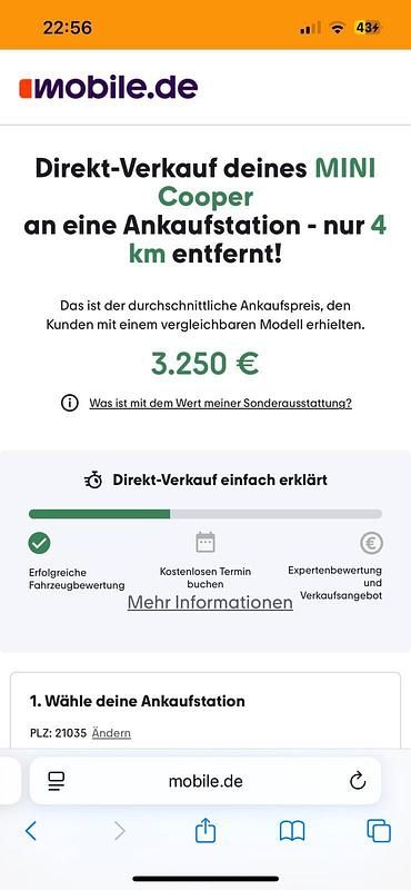 Gebraucht Mini Cooper 116 PS (85 kW) 2003 Rot Kleinwagen