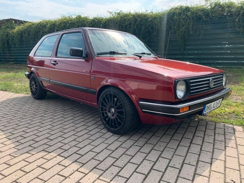 Rot Gebraucht 1990 VW Golf II Kleinwagen | 16.000 € - Bild 1/4