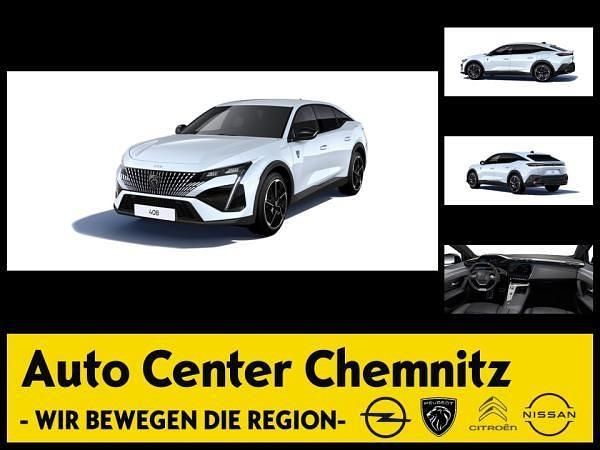 Weiß (okenite weiß, perla nera schwarz) Neu 2025 Peugeot 408 Allure Limousine | 34.315 € (Superpreis) - Bild 1/4