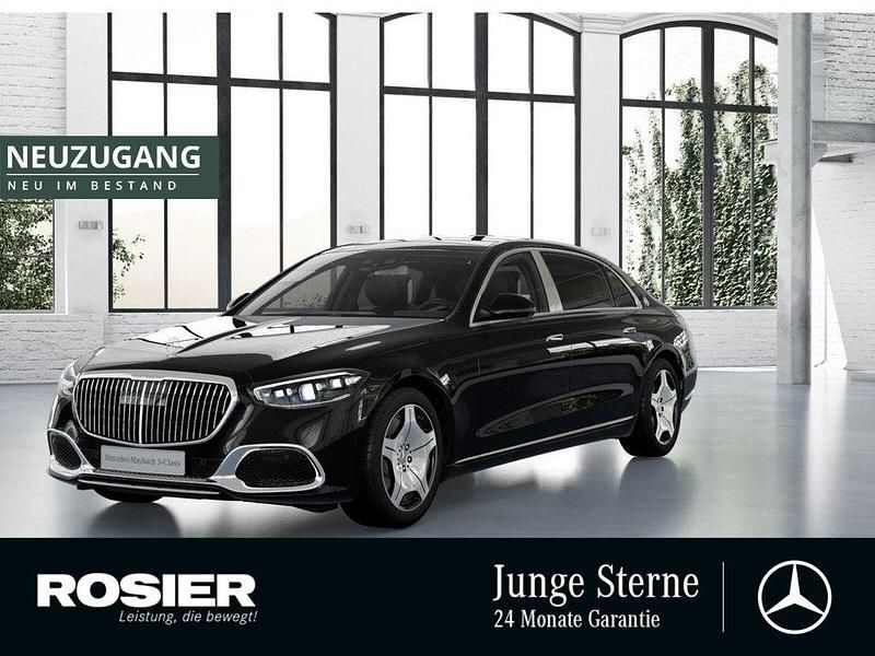 Schwarz / obsidianschwarz Gebraucht 2023 Mercedes S680 Maybach Limousine | 159.790 € - Bild 1/4