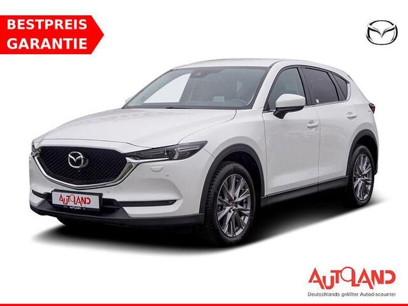 Weiß Gebraucht 2019 Mazda CX-5 Exclusive-Line SUV | 22.990 € (Etwas zu teuer) - Bild 1/4