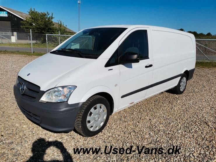 Weiß Gebraucht 2014 Mercedes Vito Van / Kleinbus | 4.500 € (Superpreis) - Bild 1/4