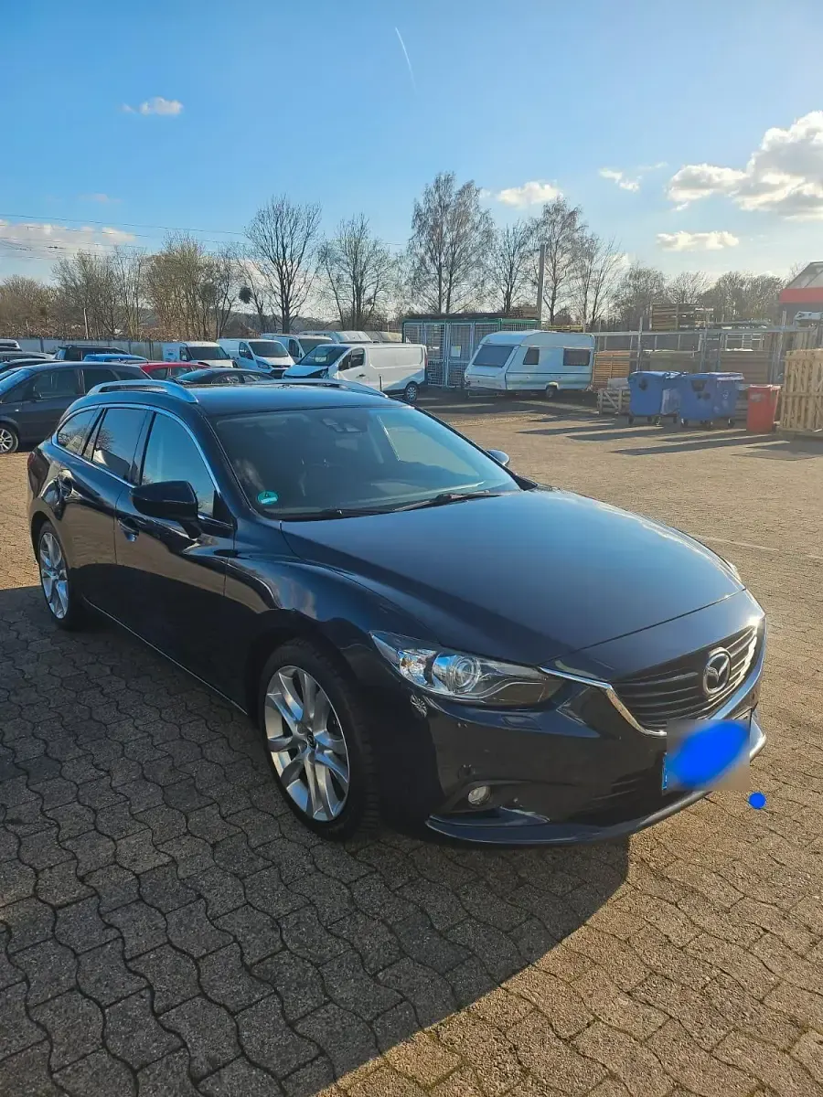 Gebraucht Mazda 6 Sports-Line 175 PS (128 kW) 2015 Blau Kombi