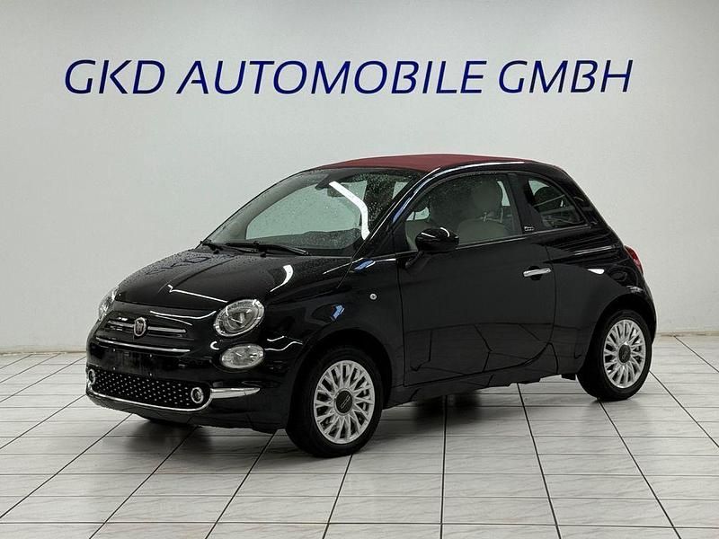 Schwarz Gebraucht 2020 Fiat 500C Lounge Cabrio | 12.890 € (Fairer Preis) - Bild 1/4