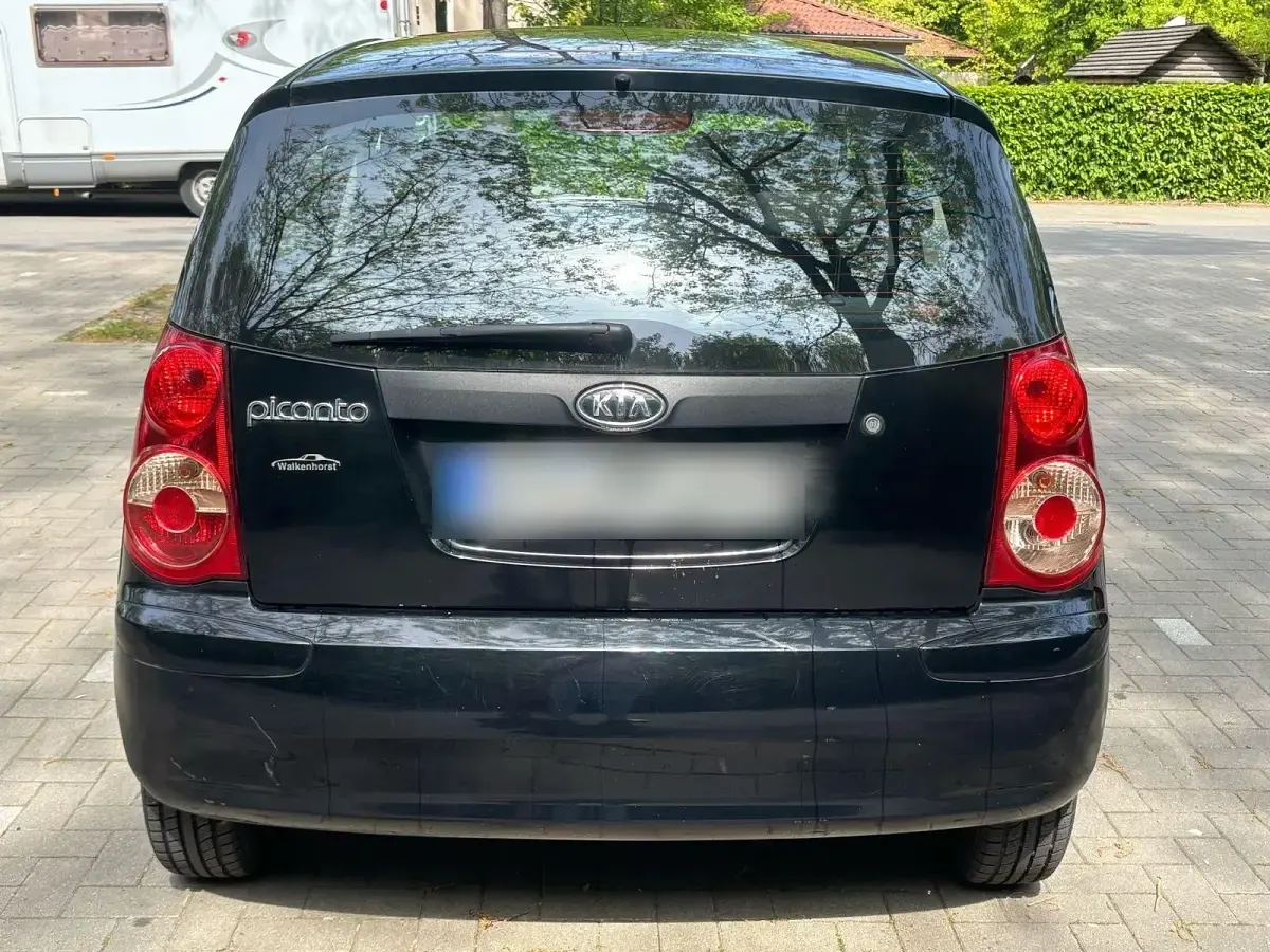 Gebraucht Kia Picanto 65 PS (47 kW) 2009 Schwarz Kleinwagen