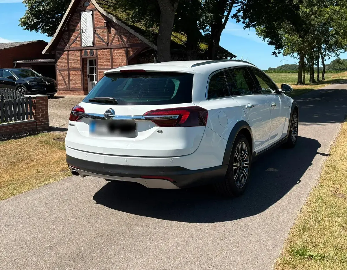Gebraucht Opel Insignia Country Tourer 163 PS (119 kW) 2014 Weiß Kombi