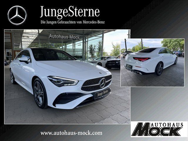 Weiß Gebraucht 2024 Mercedes CLA200 Advanced Plus Coupé | 37.890 € (Fairer Preis) - Bild 1/4