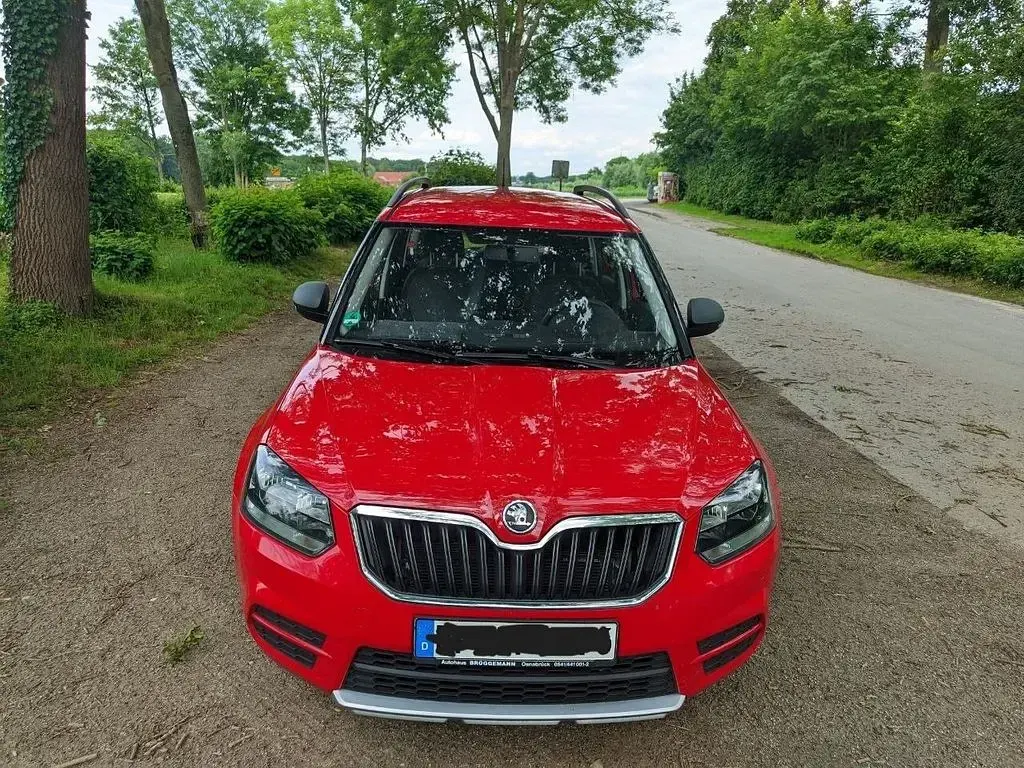 Gebraucht Skoda Yeti Active 122 PS (89 kW) 2014 Rot SUV