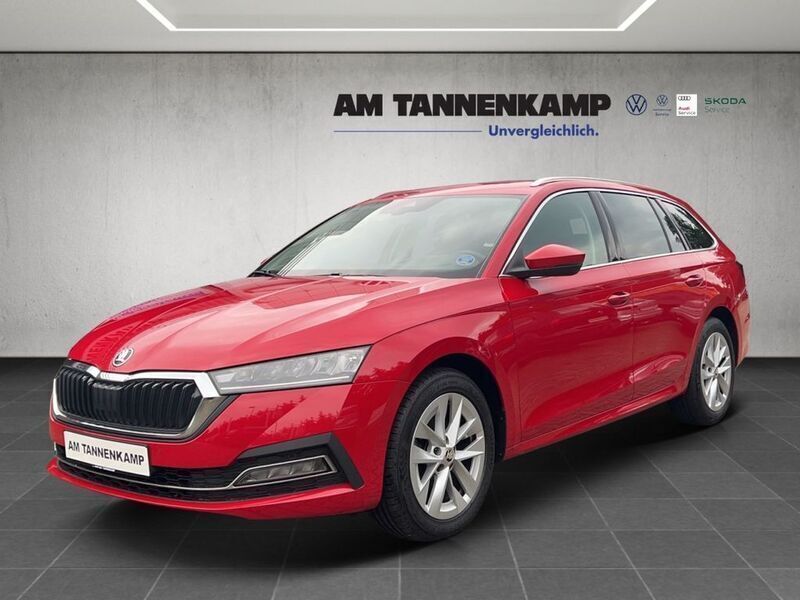 Velvet rot (metallic) Gebraucht 2022 Skoda Octavia Style Kombi | 21.860 € (Guter Preis) - Bild 1/4