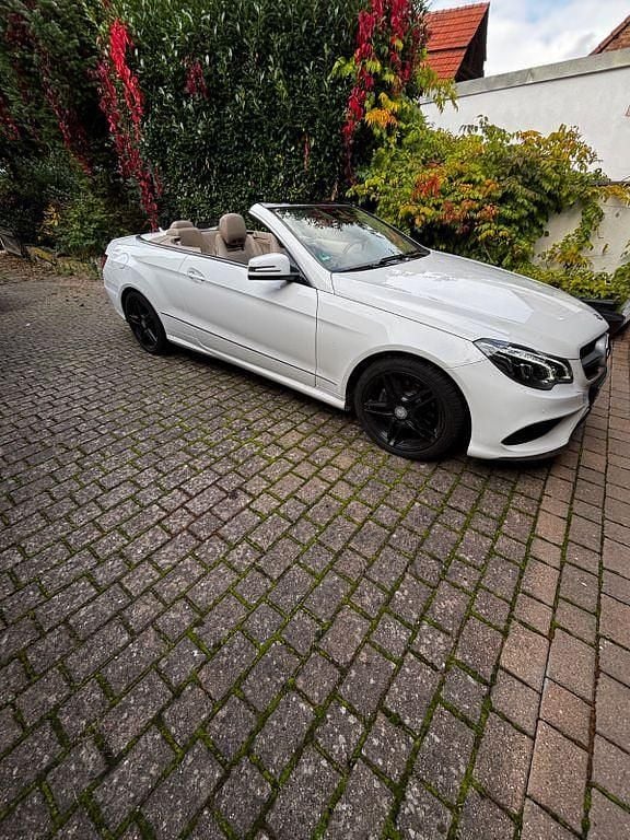 Weiß Gebraucht 2013 Mercedes E350 Elegance Cabrio | 22.999 € (Fairer Preis) - Bild 1/4