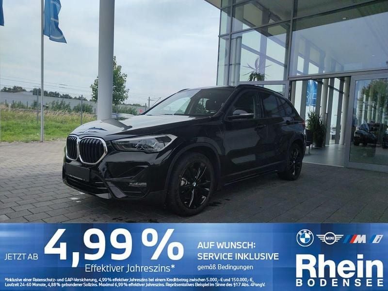 Schwarz Gebraucht 2021 BMW X1 Sport Line SUV | 24.820 € (Guter Preis) - Bild 1/4