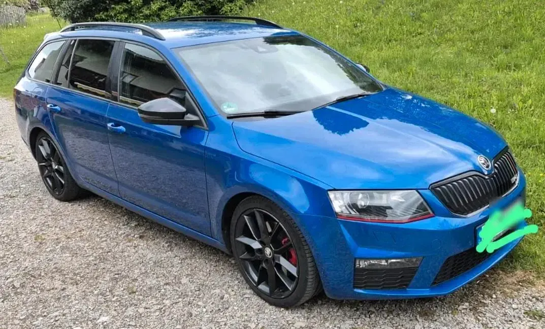 Gebraucht Skoda Octavia RS 183 PS (134 kW) 2016 Blau Kombi