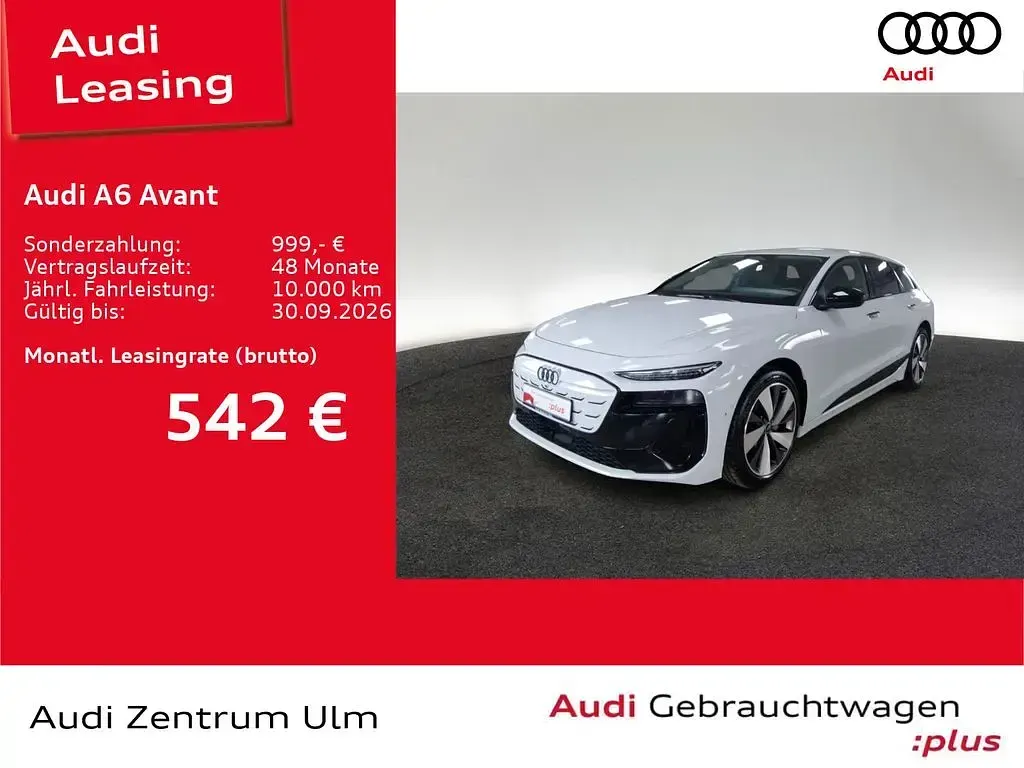 Gebraucht Audi A6 e-tron S-Line 210 kW (286 PS) 2025 Weiß Kombi