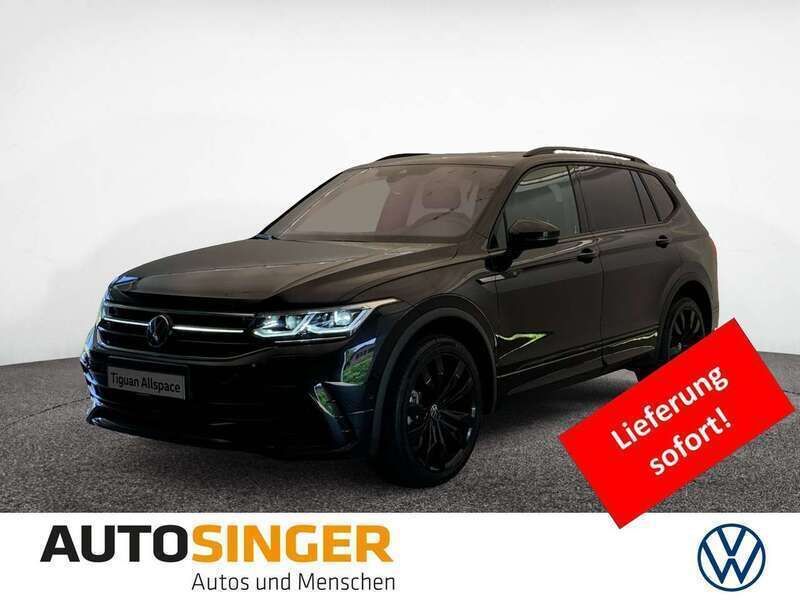 Deep black perleffekt Gebraucht 2024 VW Tiguan Allspace R-line SUV | 57.480 € - Bild 1/4