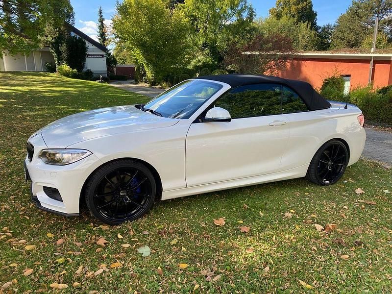 Usata BMW 220 Performance 190 CV (139 kW) 2016 Bianco Cabrio