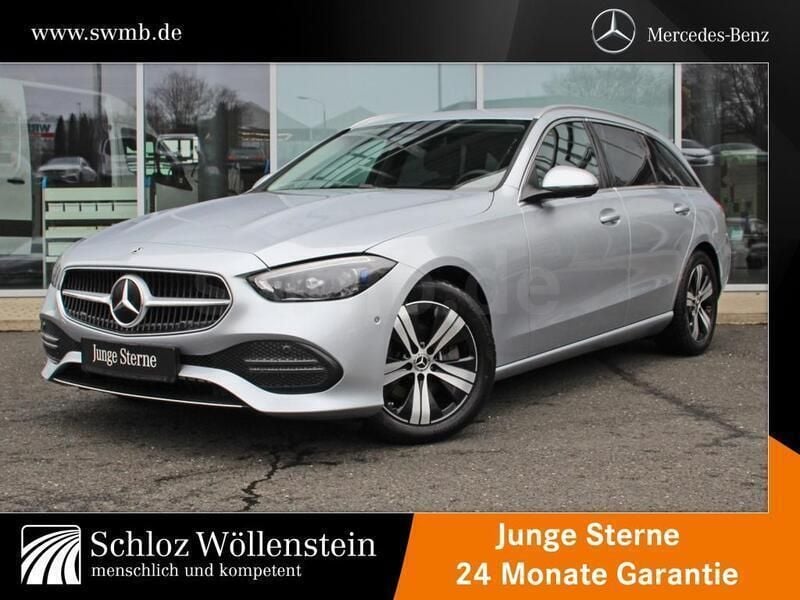 Metalliclack hightechsilber Gebraucht 2024 Mercedes C200 Avantgarde Kombi | 36.870 € (Superpreis) - Bild 1/4