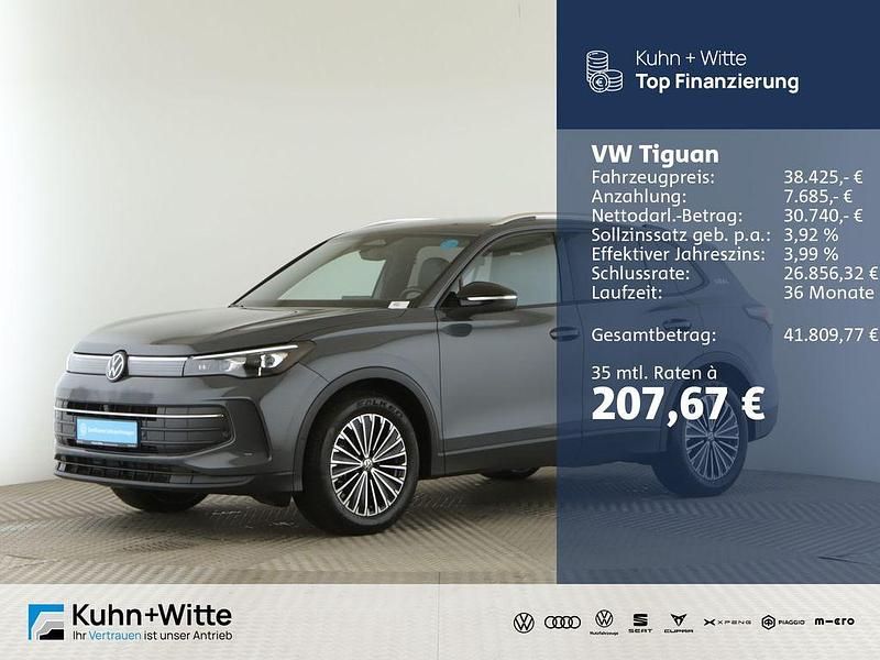 Grau Gebraucht 2025 VW Tiguan Goal SUV | 38.425 € (Superpreis) - Bild 1/1