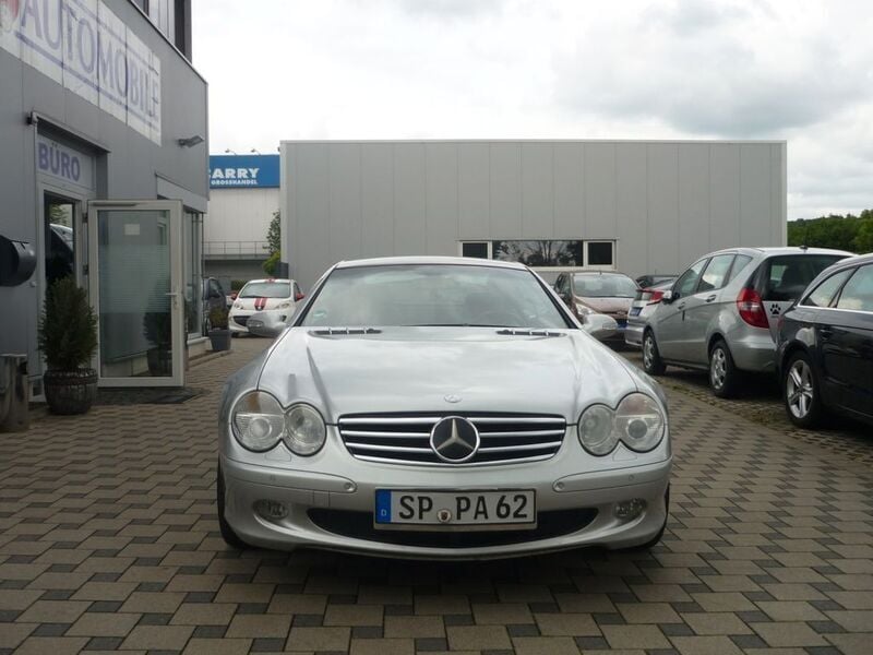 Gebraucht Mercedes SL500 306 PS (225 kW) 2002 Silber Cabrio