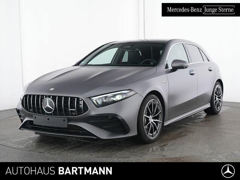 Magnolack mountaingrau Gebraucht 2025 Mercedes A35 AMG AMG Limousine | 48.899 € (Etwas zu teuer) - Bild 1/4