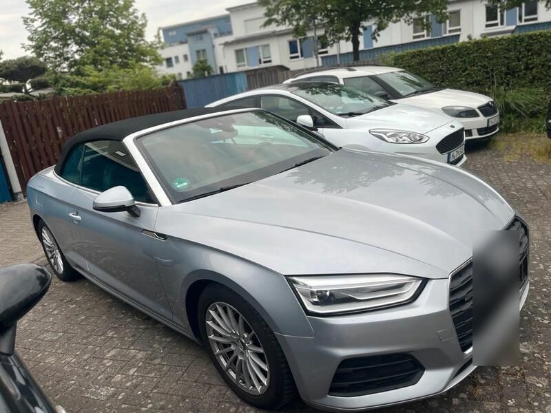 Silber Gebraucht 2018 Audi A5 Cabriolet Sport Cabrio | 25.900 € (Guter Preis) - Bild 1/4