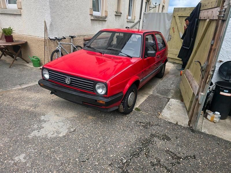 Rot Gebraucht 1989 VW Golf II Coupé | 3.200 € - Bild 1/3
